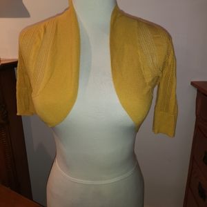 Mustard Yellow Schrug/Over the Shoulder